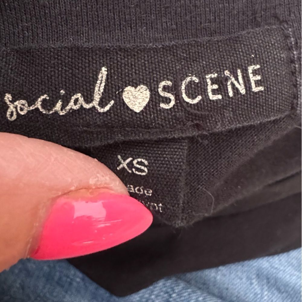 Social Scene Dancing Skeletons Euc Sz Xs View 6